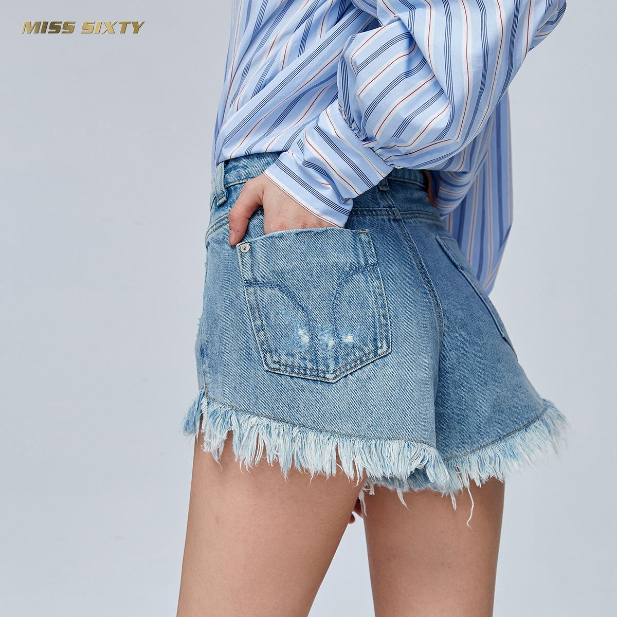 miss sixty denim shorts