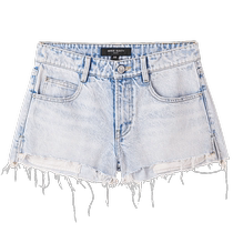 (New for a limited time) Miss Sixty 2024 new summer denim shorts for women with torn whiskers hot pants