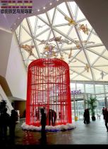 European decorative wrought iron birdcage Park extra-large birdcage outdoor Birdcage pavilion can be customized