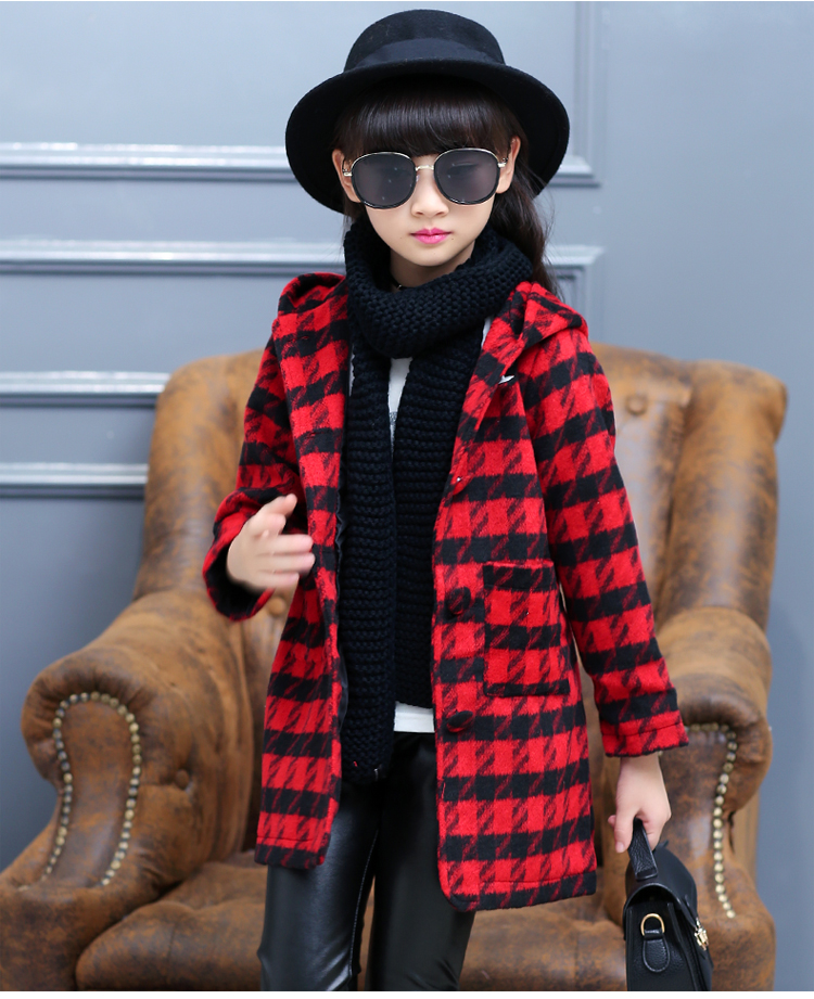 Manteau pour fille en laine - Ref 2162070 Image 16