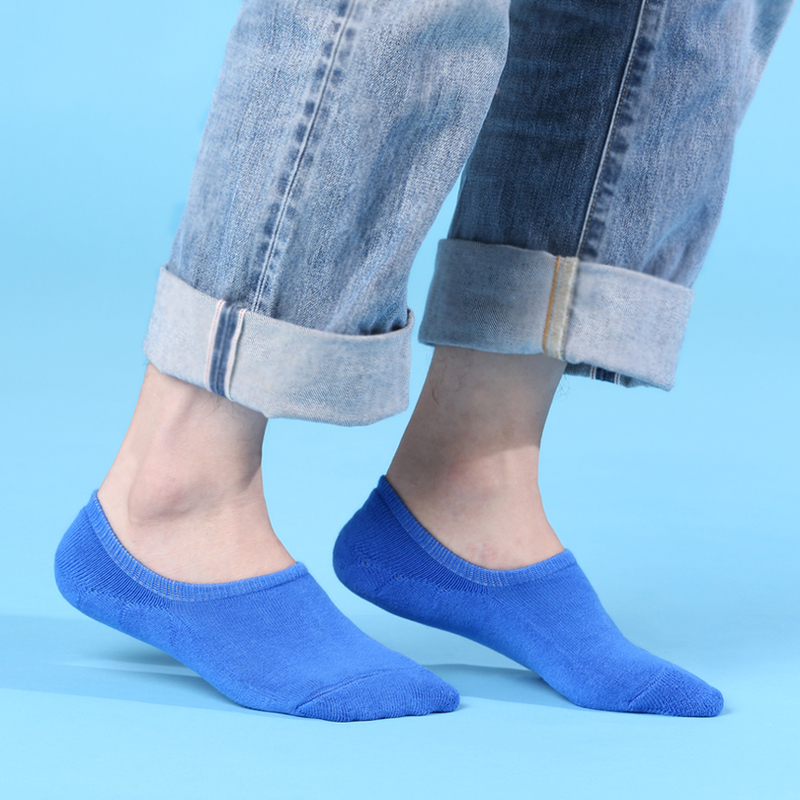 Men's Thick Cushioned No-Show Socks, Terry Solid Color Sports Invisible Socks, Anti-Odor and Anti-Foot Odor, Autumn and Winter Socks Men's Thick Cushioned No-Show Socks, Terry Solid Color Sports Invisible Socks, Anti-Odor and Anti-Foot Odor, Autumn and Winter Socks