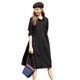 She pool loose dress 2024 spring new women's fashion fashion casual lapel single-breasted-length shirt dress