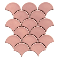 Арбуз красный рыб весы кирпич розовый