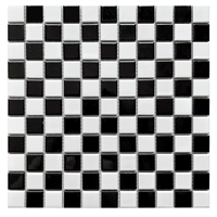 Ярко -черный+белый