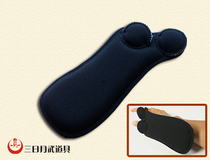 ★Three-day moon martial arts props★Japanese-made right-handed kendo armor hand protection pad★Japanese straight hair★
