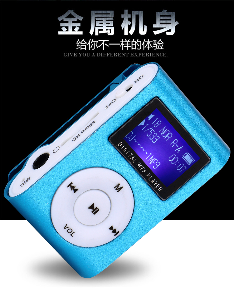 Máy nghe nhạc sinh viên Mp3 nhỏ và nhỏ cầm tay dễ thương P3MP3 Phiên bản nữ sinh viên Walkman - Máy nghe nhạc mp3 	máy nghe nhạc băng cassette	