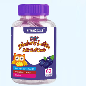 A1DHA Blueberry Lutein Ester Soft Candy 蓝莓DHA叶黄素脂软糖