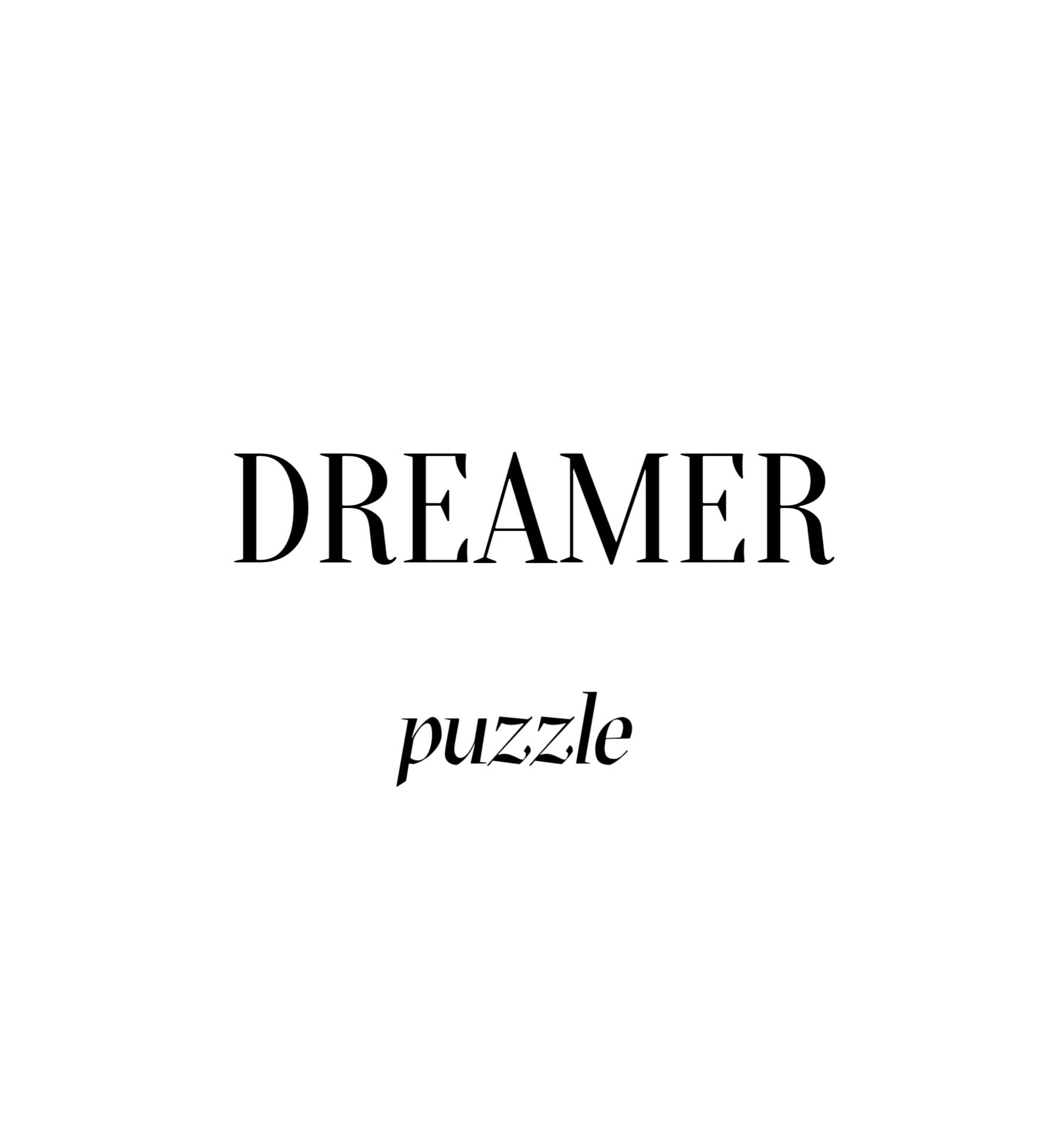 Dreamer 梦想家拼图
