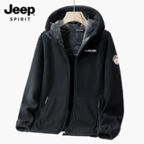 Jeep, джип, бархатная куртка, демисезонный дорожный пуховик, утепленная толстовка