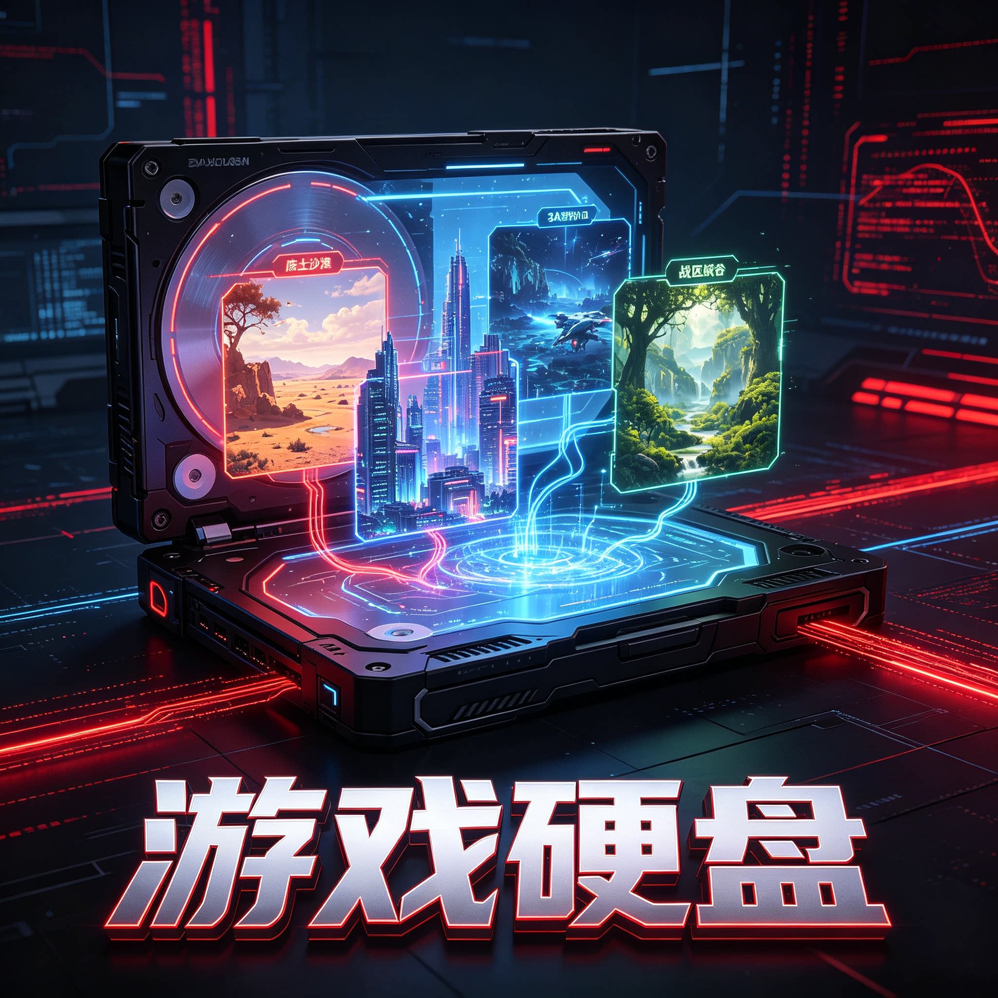 playnier自选游戏硬盘的LOGO