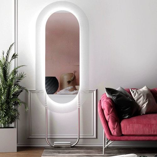 Fantasy Jia/Hyundai Light Luxury Flutter Full -Betal Mirror Домохозяйство в ванной комнате