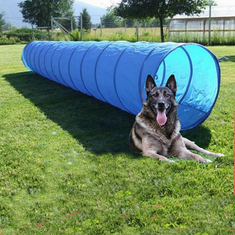 Dog tunnel channel outdoor reptile dog pet sports supplies train household pet dog toy household