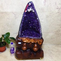 Natural Brazil Amethyst Cave with Poly Basin Purple Crystal Cluster Uruguay Money Bag Purple Crystal Cave Original Stone