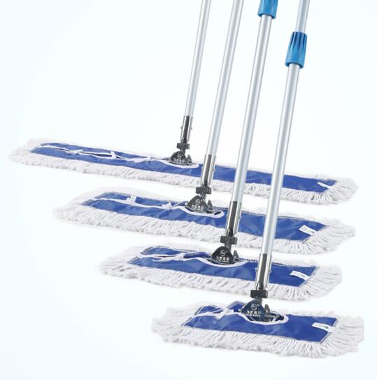 Baiyun standard dust push dust cover standard dust push hotel mop blue cotton thread flat mop