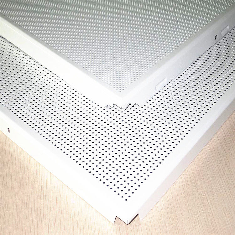 600 * 600 perforated aluminium buckle plate ceiling ceiling material factory price direct package installation service support customisation