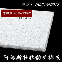 Armstrong Yanyun 3510 1734M 3572A mineral wool sound-absorbing ceiling strip board office ceiling material