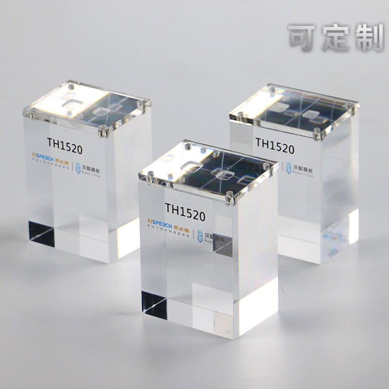 Acrylic Thickened Base Desktop Chip Wafer Display Stand Inclined Display Rack Product Introduction Display Stand