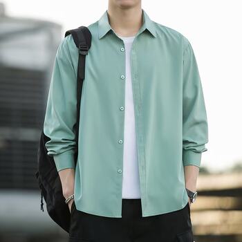 Long-sleeved shirt men's work clothes thin jacket