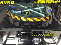 Wedding Performing Arts Bar Lifting Rotating Stage Mobile Remote Control Songdi Hall with Square-shaped Trembling Car Booth