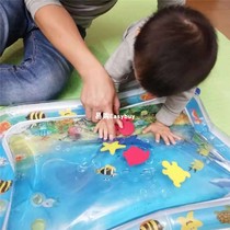 Thickened PVC baby inflatable play water pad Pat pad toy baby grip play crawling pad roll game blanket