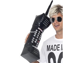 Adult children plastic inflatable mobile phone toy big brother simulation phone model Radio piano drum performance props