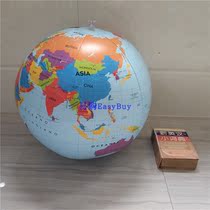 Inflatable globe model 36cm hanging English version map geography-assisted teaching demonstration equipment beach ball
