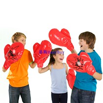 Hot sale children inflatable boxing gloves creative tricky toy bar Entertainment game stage performance props