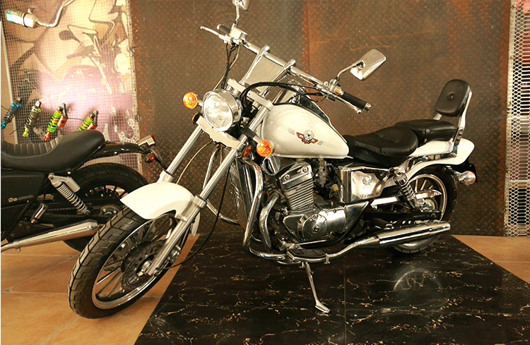 Trái đất Eagle Vua DD250E-9C cruise Harley Hoàng Tử retro xe máy xi lanh đôi EFI làm mát bằng nước xe brand new