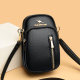 Genuine soft leather small bag women's mini fashion 2026 new versatile girls shoulder mobile phone crossbody bag coin purse