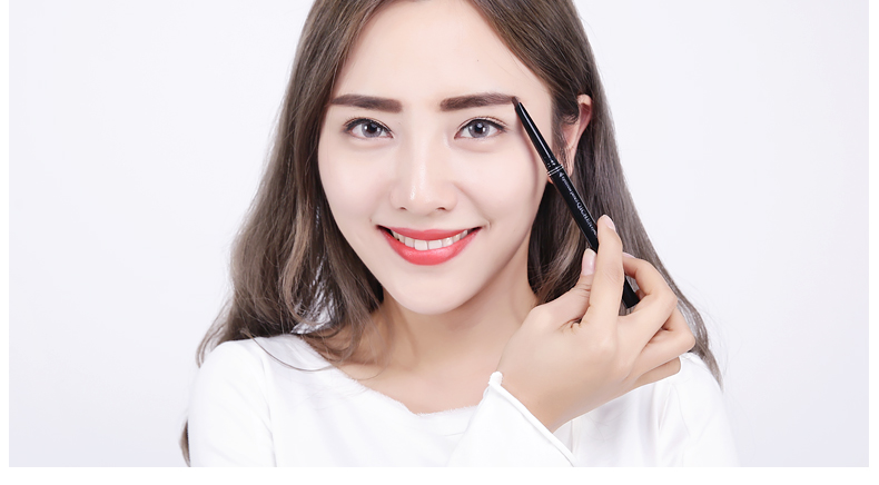 4 bộ bút chì kẻ lông mày đôi không thấm nước và thấm mồ hôi kéo dài không đánh dấu không nở một từ mới bắt đầu với bộ lông mày - Bút chì lông mày / Bột / Stick bút vẽ lông mày