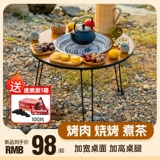 Beishan Wolf Wall Wall Wrough Tea Запеченная печь установлена ​​портативная