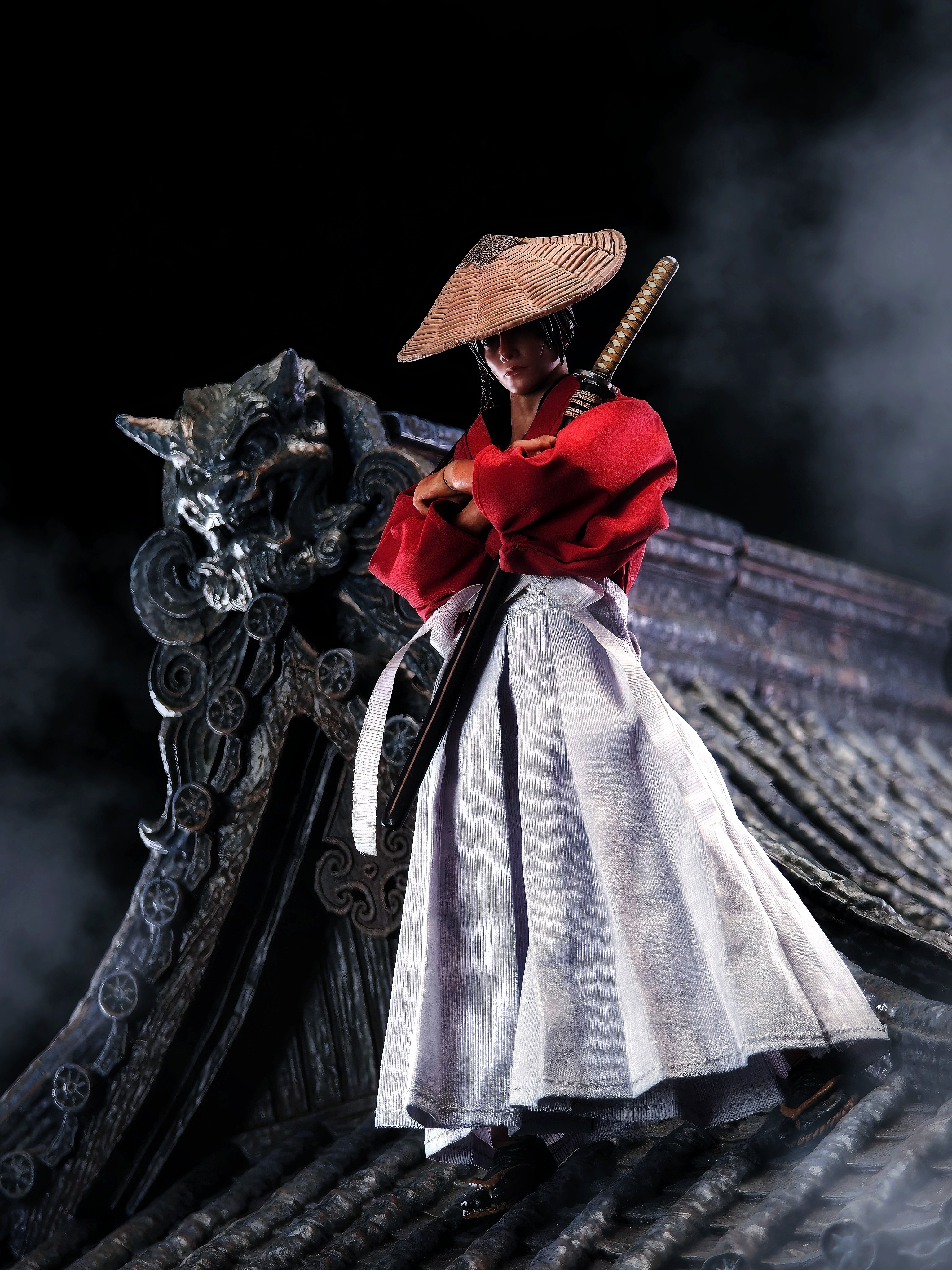 1/12 Custom Samurai Kimono for 6