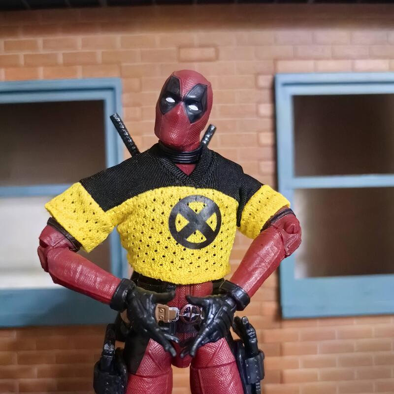 Shf Marvel Legend Marvel 1/12 Deadpool Clothing Plain Clothes Vest Shf Marvel Legend Marvel 1/12 Deadpool Clothing Plain Clothes Vest