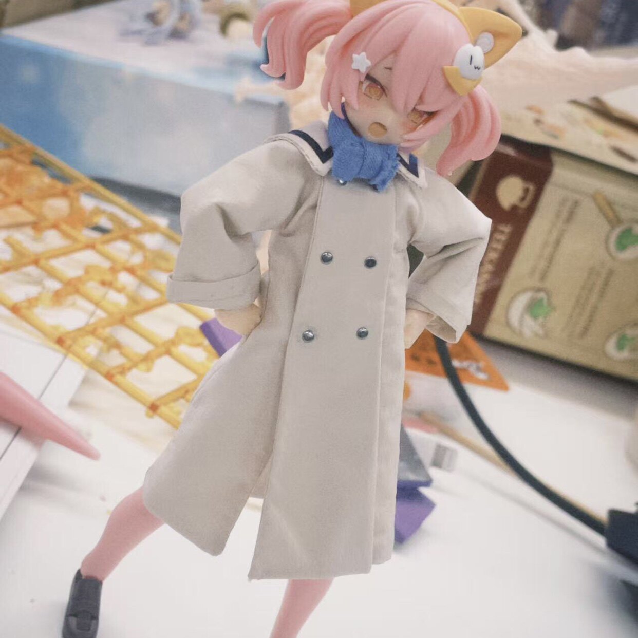 魔法少女的冬日时尚：shf葬送的芙莉莲魔法使大衣围巾评测--淘宝好物网