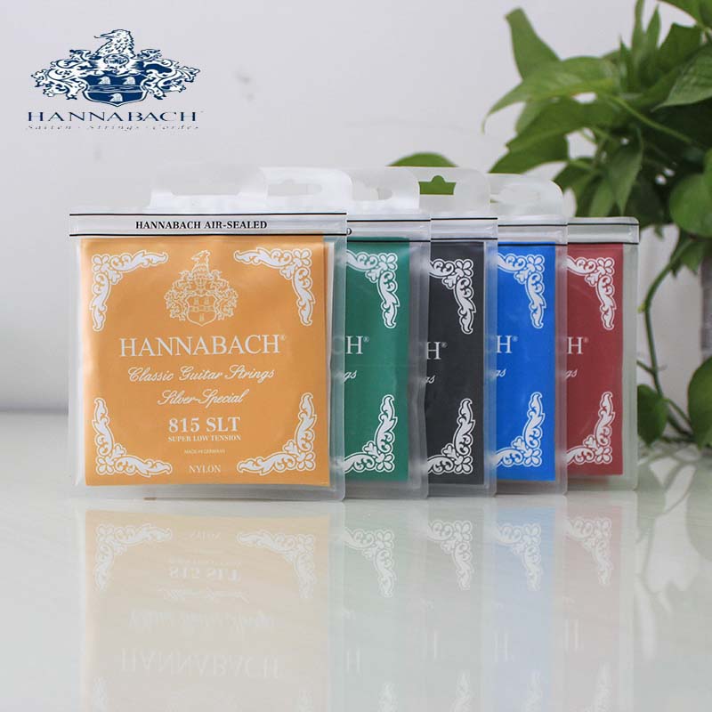 Hannabach Hannabach, Germany Classical Guitar Strings 815 Series Nylon Strings Set of 6 Strings