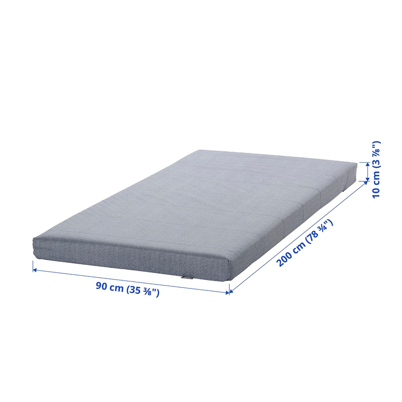 Ikea Ogoni Sponge Mattress Hard Type Single/Double Mattress Dormitory Mattress Rolled Sponge Mat Tatami