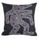 American Keith Haring Cotton Linen Ném Gối Lưng Đệm Đệm Sofa Phòng Khách Phòng ngủ Tập thể Giường bên cạnh Xe Thẻ Ghế Treo Ghế - Trở lại đệm / Bolsters