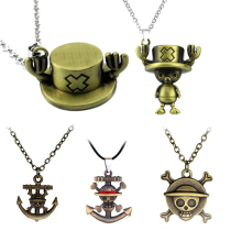 Japan Animation Peripheral Jewelry one piece King Sailing King New Rudder Luffy Hat Necklace