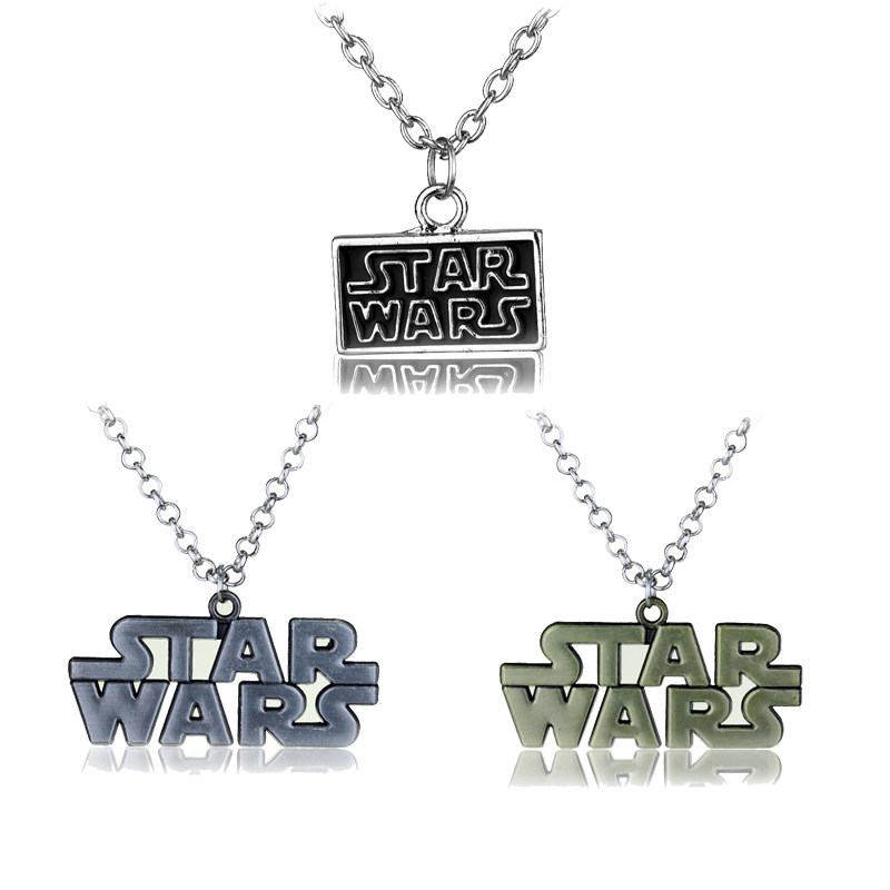 Star Wars Necklace 7 Star Wars Best Selling Star Wars Jewelry Alphabet Robot Necklace Small Gift