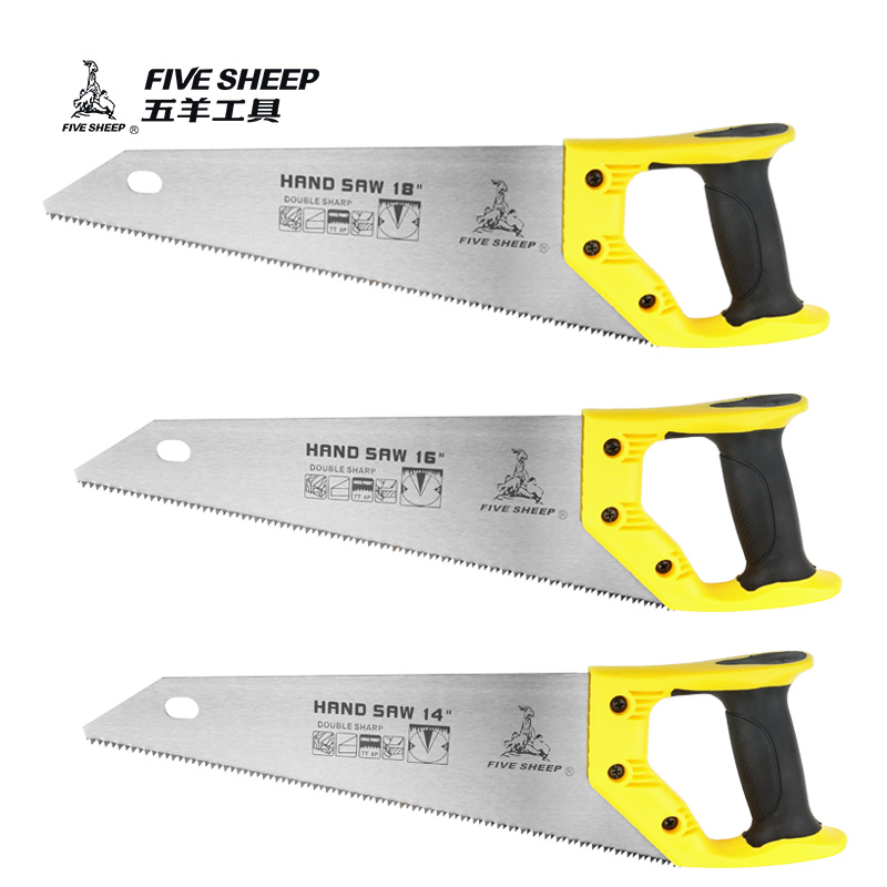 Wuyang carpentry chicken tail saw fine teeth manual decoration hand plate saw manual coarse tooth household saw garden saw