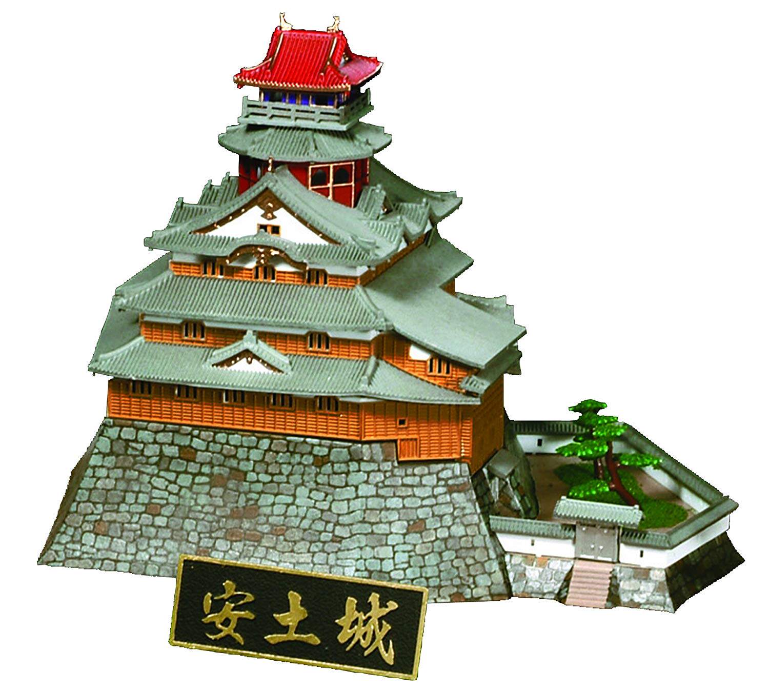 Japanese original handmade DIY assembled Tongyoushe 1 360 Antucheng plastic model craft gift decoration