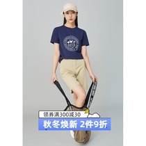Early SHAPE College uniform T-shirt classic Academy style round neck loose short sleeve top 0Q1035