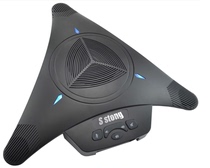 Video conference 360 pickup and playback omnidirectional microphone mobile phone omnidirectional wheat USB 3 5 compatible cloud service software