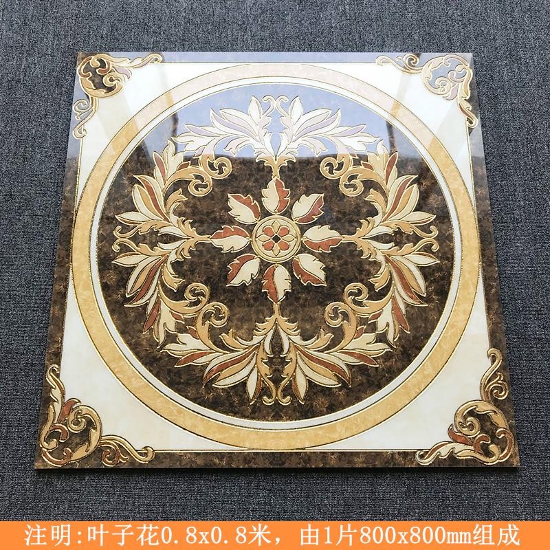 红莲欧式拼花地砖：点亮家居空间的古典艺术之美