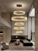 2025 New Model Villa Duplex Large Chandelier, Light Luxury, High Ceiling, Mid-Floor, Stairwell, Open Space, Living Room Chandelier