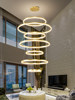 Lamps, Living Room Chandelier, Mezzanine Light Luxury, Simple Modern Chandelier, Led Villa High-Ceiling Duplex Chandelier
