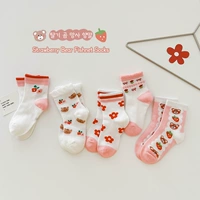 1113 носки для глаз клубничного медвежьи