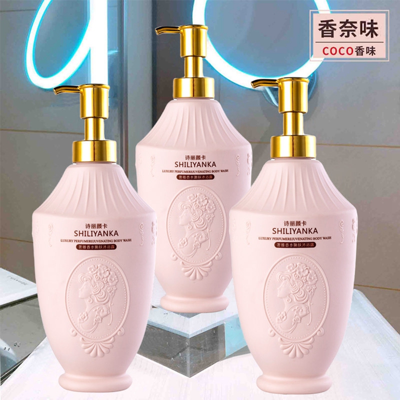 Coco Perfume-Type Shower Gel with Long-Lasting Fragrance for 72 Hours, Official Authentic Brand, Family Size, Large Capacity, for Men and Women