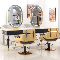Hair mirror Barbershop mirror Hair salon specialized floor-to-ceiling mirror Single mirror frame High-grade custom hair cut mirror