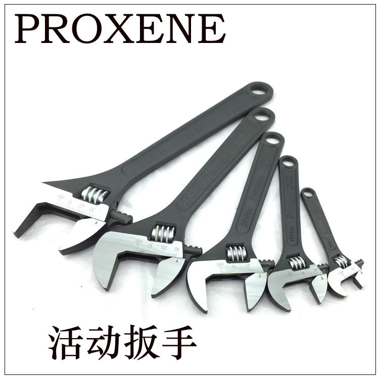 Taiwan Proxene Living Wrench Hair Black Active Wrench 4 Inch 6 8 10 12 15 24 18 24 Wrench